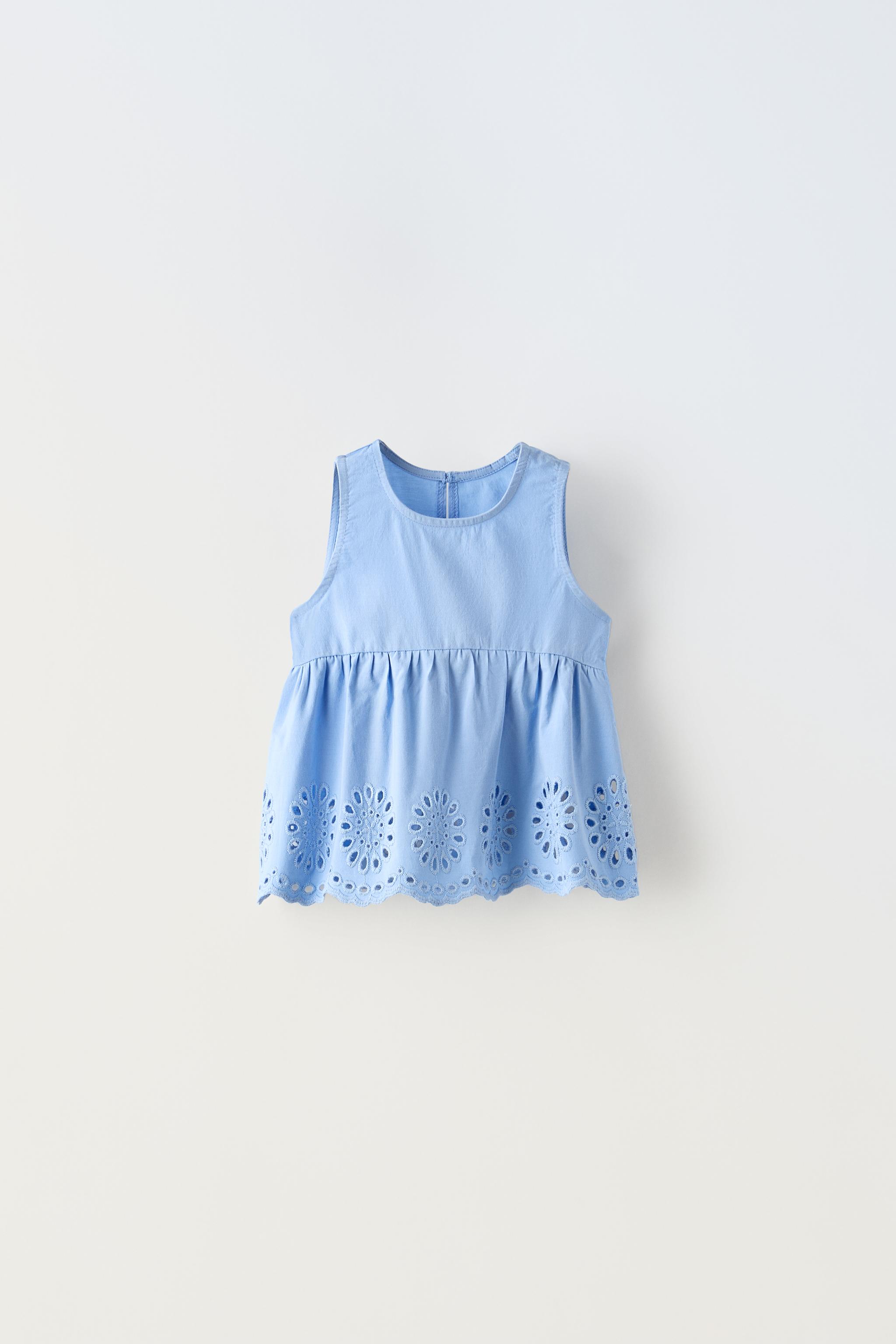 Zara hellblaue bluse Clearance